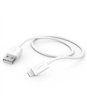 HAMA CABO USBA LIGHTNING 1M BRANCO - 00201579