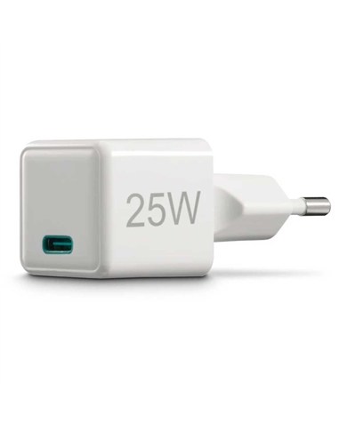 HAMA CARREGADOR RAPIDO USBC SUPER MINI PD 25W BRANCO - 00201981