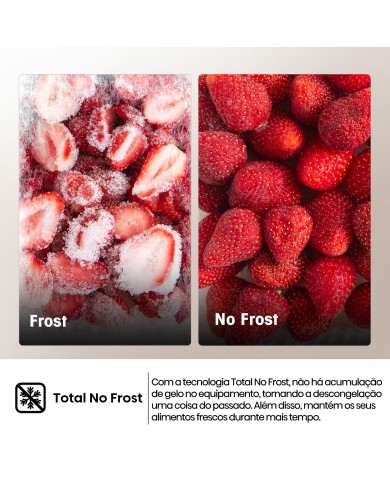 HISENSE COMBINADO 1860X595X589MT 304LT NF BRANCO E