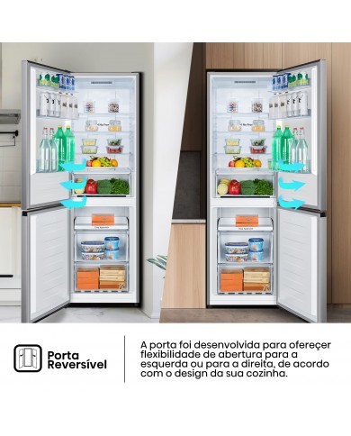 HISENSE COMBINADO 1860X589X595MT NF INOX E