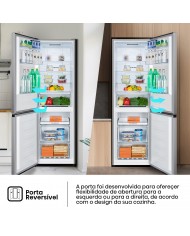HISENSE COMBINADO 1860X589X595MT NF INOX E