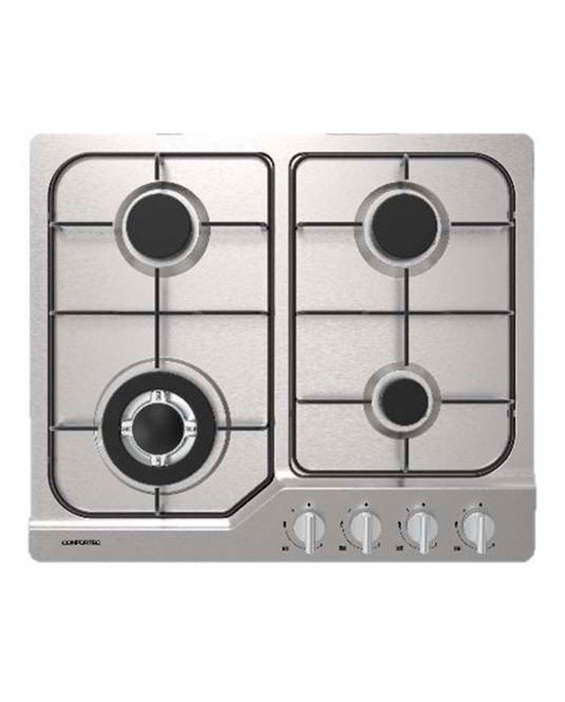 CONFORTEC PLACA 4GAS INOX - CFH6401GX