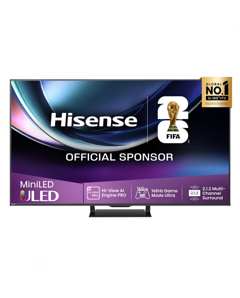 HISENSE ULED 75" 4K UHD SMART TV 4HDMI 2USB E