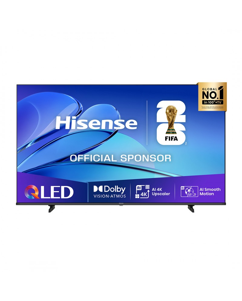 HISENSE QLED 55"4K UHD SMART TV 3HDMI 1USB E