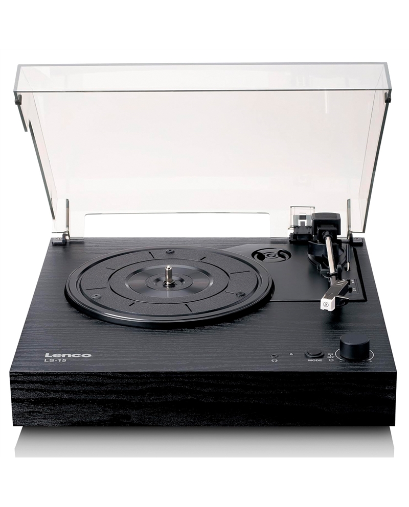 LENCO GIRA DISCOS BLUETOOTH C/COLUNAS INTEGRADAS PRETO #3 - LS15BK