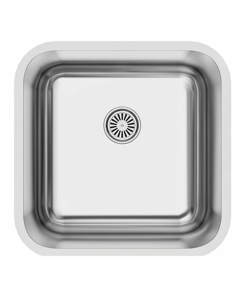 CATA BANCA 40CM 1 PIO MOVEL SOBTAMPO INOX - CB4040E