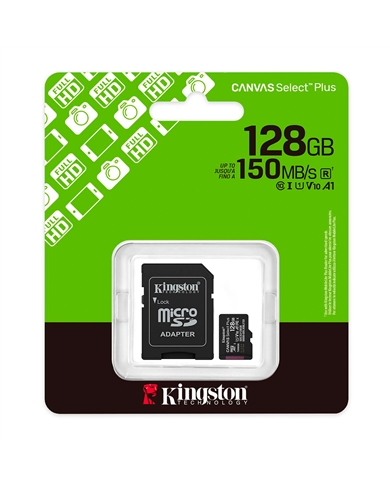 KINGSTON CARTAO MEMORIA MICRO SDXC 128GB - SDCS3128GB