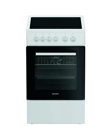 INDESIT FOGAO VITRO 50CM FORNO MULTIF BRANCO A - I5V8PMW