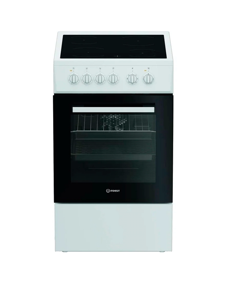 INDESIT FOGAO VITRO 50CM FORNO MULTIF BRANCO A - I5V8PMW