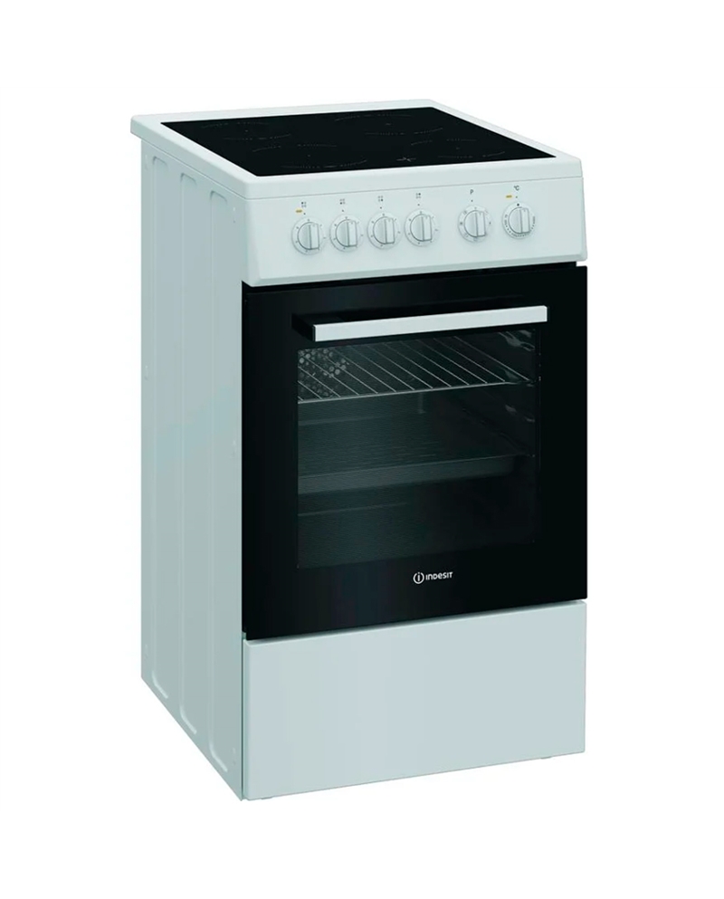 INDESIT FOGAO VITRO 50CM FORNO MULTIF BRANCO A - I5V8PMW