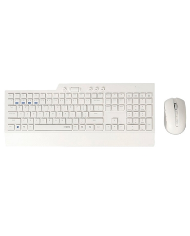 HAMA TECLADO+RATO S/FIO MULTI MODE BRANCO - 192495