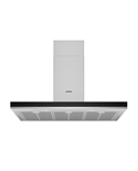 SIEMENS CHAMINE 90CM 739M3/H INOX VIDRO PRETO B - LC97BHM50