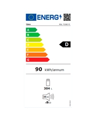 TEKA FRIGORIFICO 1PT INTEG 1785MT NF 304LT D - RSL73385FI