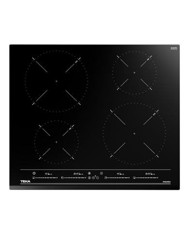 TEKA PLACA INDUÇAO 60CM 4 ZONAS BISELADA - IZC64320BKMSP