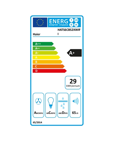 HAIER CHAMINE 60CM MAX 779M3/H PRETO A+ #3 - HATS6CBS2XWIFI