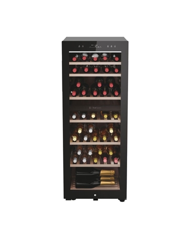 HAIER CAVE VINHO 77 GARRAFAS 2ZONAS 1270X497X585MT G - HWS77GDAU1