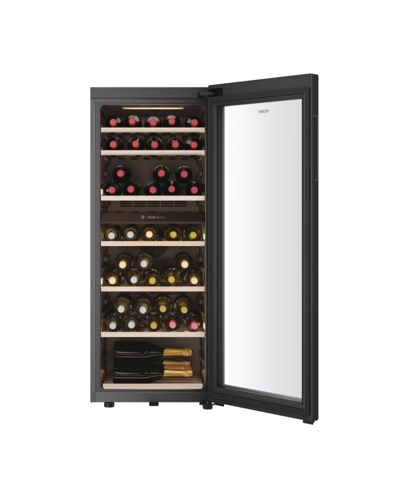 HAIER CAVE VINHO 77 GARRAFAS 2ZONAS 1270X497X585MT G #1 - HWS77GDAU1