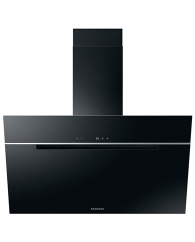 SAMSUNG CHAMINE 90CM 4VELOC MAX 585M3/H PRETO VIDRADO B - NK36C7070WBUR