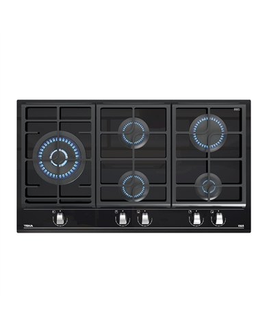 TEKA PLACA CRISTALGAS 90CMS 5GAS BUT - GZC95320XBABK