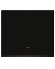 SIEMENS PLACA INDUÇAO 4 ZONAS 60CM BISELADA FRONTAL - EH631HEB1E