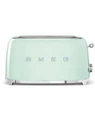 SMEG TORRADEIRA 1500W SERIE ANNI 50 QUATRO TOSTAS VERDE AGUA - TSF02PGEU