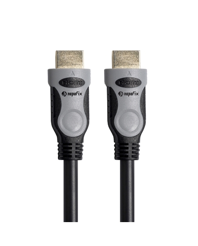NAPOFIX CABO HDMI V1.4 M-M 1,8MT BASIC GOLD PLATED - NPX2012F