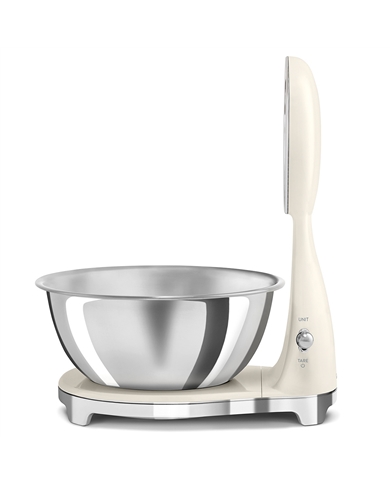 SMEG BALANÇA COZINHA ANALOGICA DIGITAL CREME #3 - KSF01CRWW