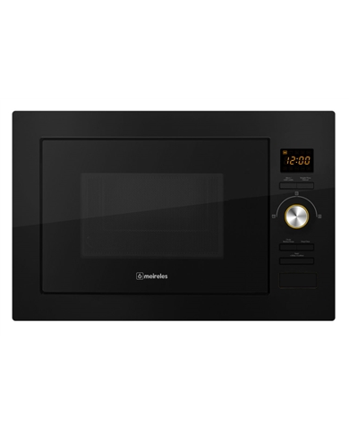 MEIRELES MICROONDAS INTEG 25LT 900W GRILL 1000W PRETO - MMI25BL