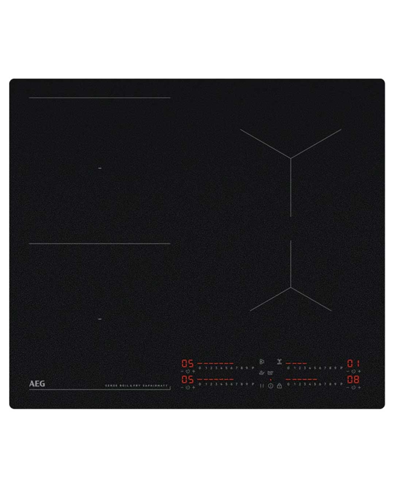 AEG PLACA INDUÇAO 60CM 8000 SAPHIRMATT SENSEBOIL&FRY - TI64IB30IZ