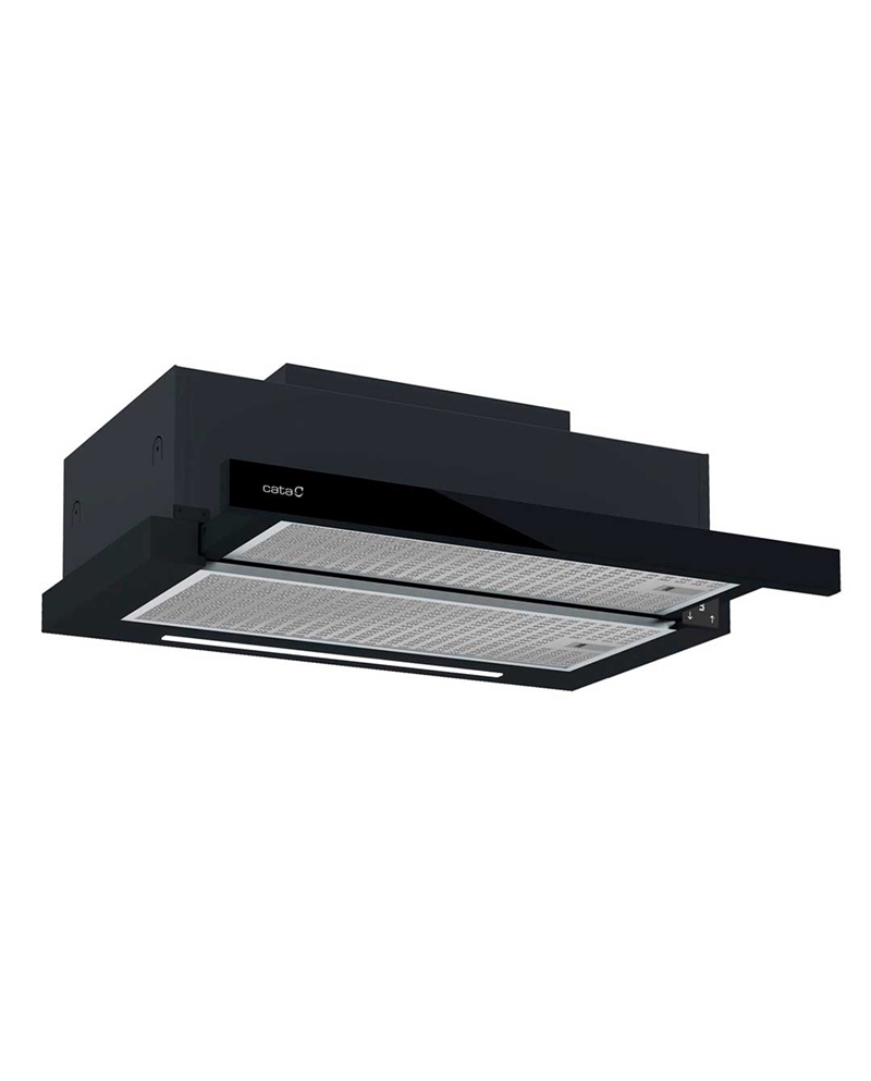 CATA EXAUSTOR  60CM 5+1TURBO 600M3/H PRETO A+++ - TFH6830GBK