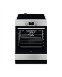 AEG FOGAO 4ZONAS INDUÇAO FORNO 73LT ELETRICO INOX A - CIB6646ABM