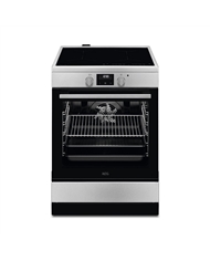 AEG FOGAO 4ZONAS INDUÇAO FORNO 73LT ELETRICO INOX A - CIB6646ABM
