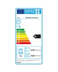 AEG FOGAO 4ZONAS INDUÇAO FORNO 73LT ELETRICO INOX A - CIB6646ABM