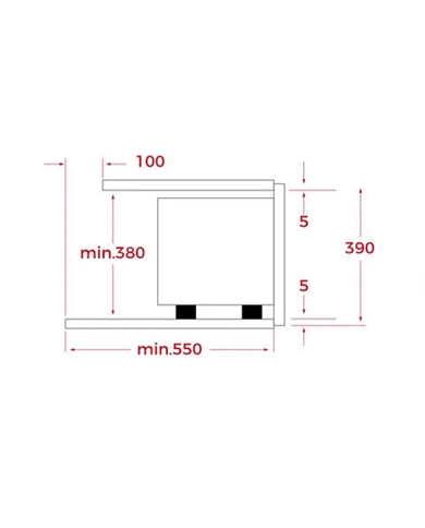 TEKA MICROONDAS 20LT 700W PRETO #4 - ML8200BIBK