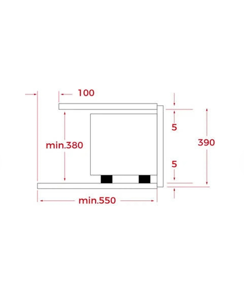 TEKA MICROONDAS 20LT 700W PRETO #4 - ML8200BIBK