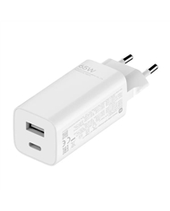 XIAOMI CARREGADOR 65W HYPERCHARGE GANL TYPEA+TYPEC - AD652GEU