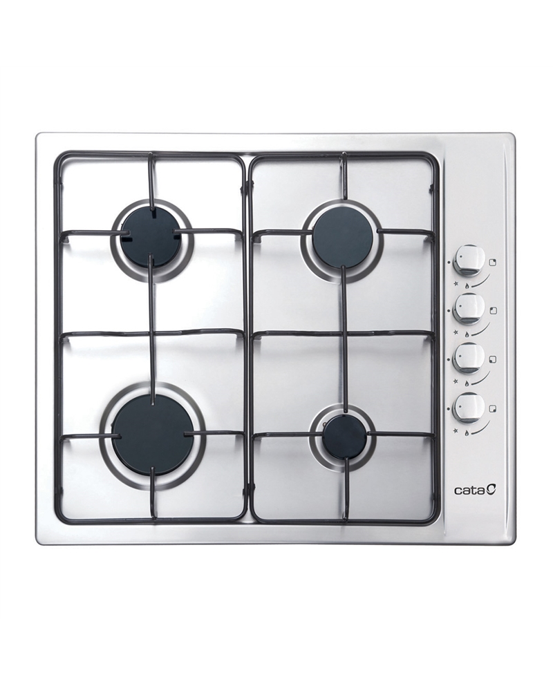 CATA PLACA 4 GAS 60CM INOX - GI6004X