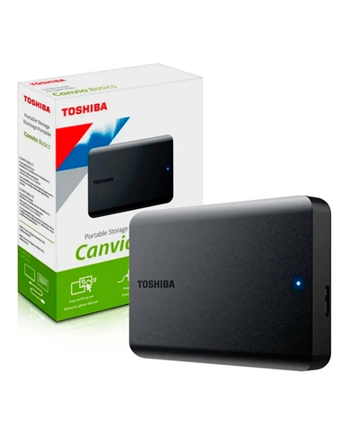 TOSHIBA DISCO EXTERNO 4TB CANVIO BASICS 2.5" PRETO - DT8540