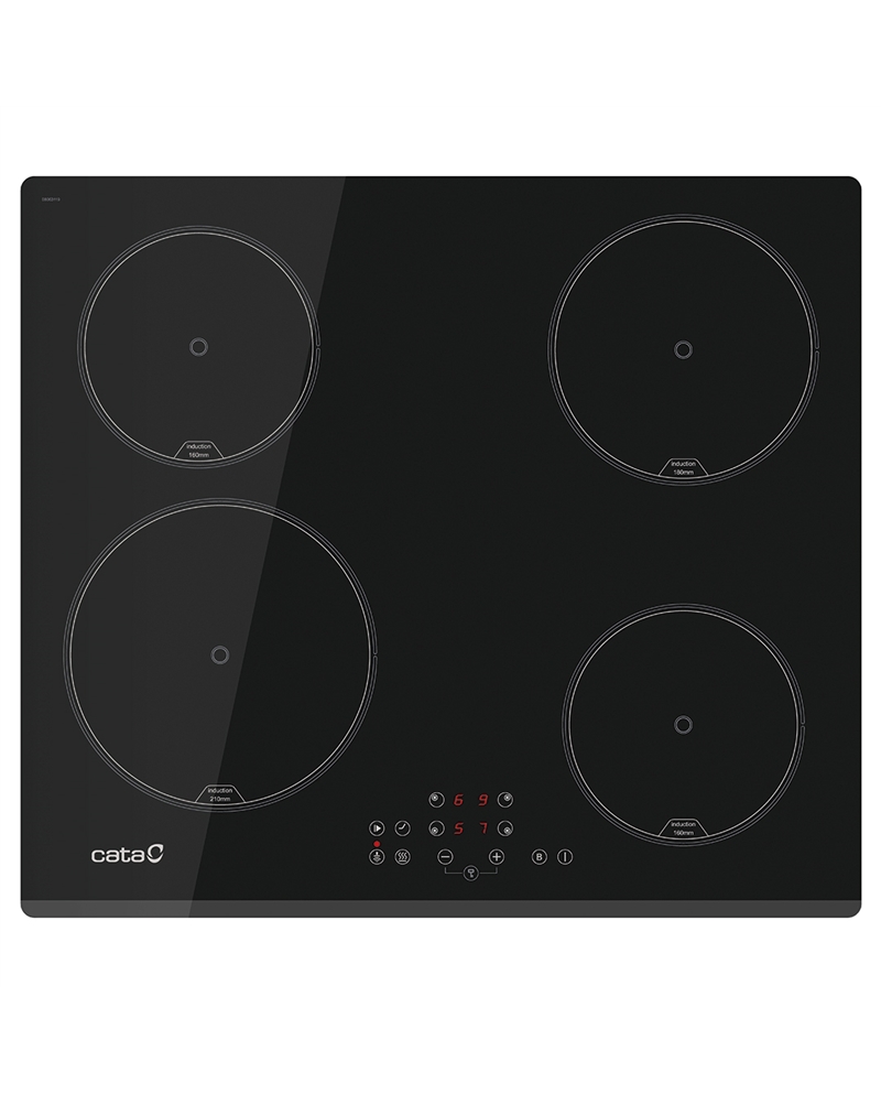 CATA PLACA INDUÇAO 60CMS 4 ZONAS - IB6324E2BK