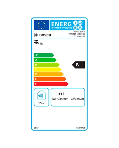 BOSCH TERMOACUMULADOR 120LT ELETRICO TRONIC B #1 - TR7501T120DERB