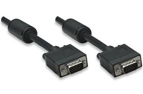 TECH FUZZION CABO VGA + FERRITE M-M 2M BLACK