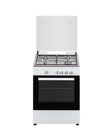 TELEFAC FOGAO 4G 855X600X630 FORNO GAS 55LT BRANCO - TFF6662B2