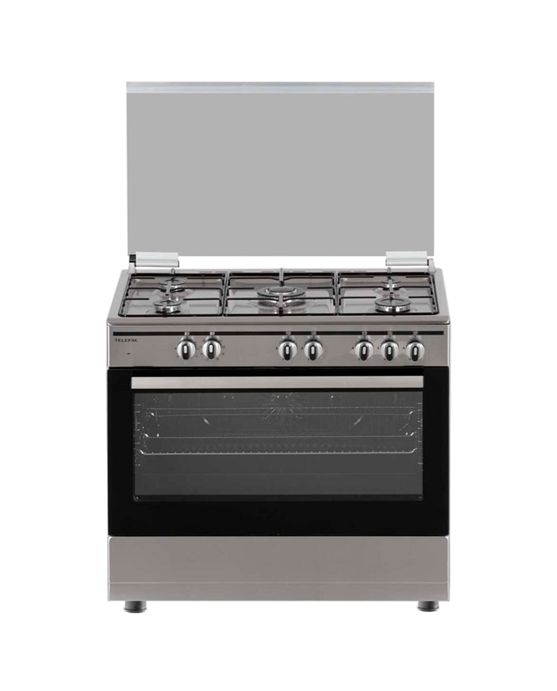 TELEFAC FOGAO 5G 1WOK  925X900X610 FORNO 98LT ELET. INOX A - TFF9062XEP2