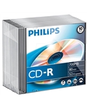 PHILIPS CD-R 80MIN 700MB 52x SL 10 - CR7D5NS10