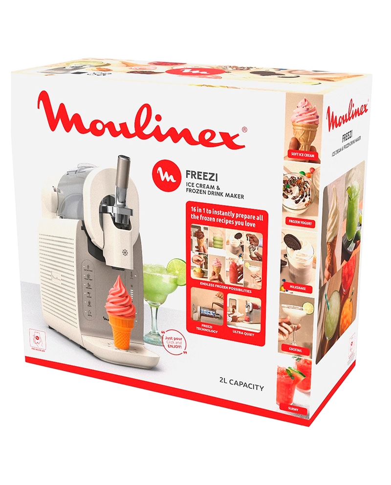 MOULINEX MAQUINA FAZER GELADOS FREEZI - MJ803AF0