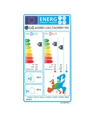 LG AR CONDICIONADO 9000BTU INT+EXT UA3 ARTCOOL - AC09BK