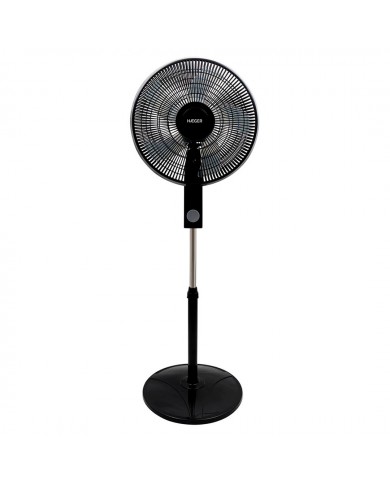 HAEGER VENTOINHA PE SMOOTH WIND 40CM PRETA