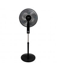 HAEGER VENTOINHA PE SMOOTH WIND 40CM PRETA