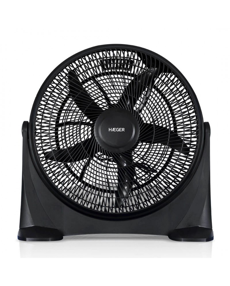 HAEGER VENTOINHA CHAO 50CM 90W PRETA