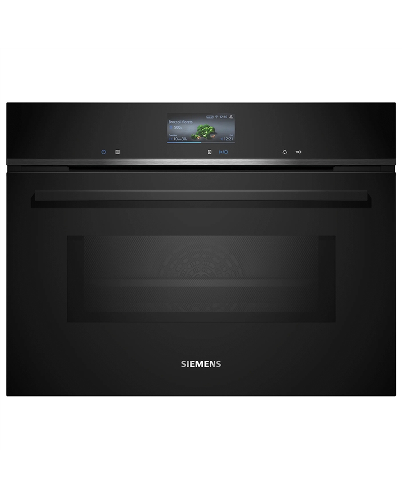 SIEMENS FORNO COMPACTO C/MO 45LT PRETO - CM776GKB1